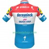 Fietskleding (Fietsshirt + Korte Koersbroek) 2020 Quick-Step Floors Luxemburgs kampioenschap N001